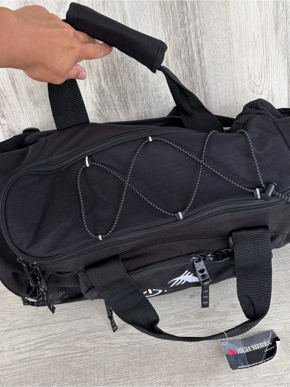 High Sierra Switch Blade industrial duffle Camera bag Black New Equipment gym